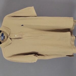 Polo By Ralph Lauren Tan Polo Shirt Classic Fit, Men's Size Large